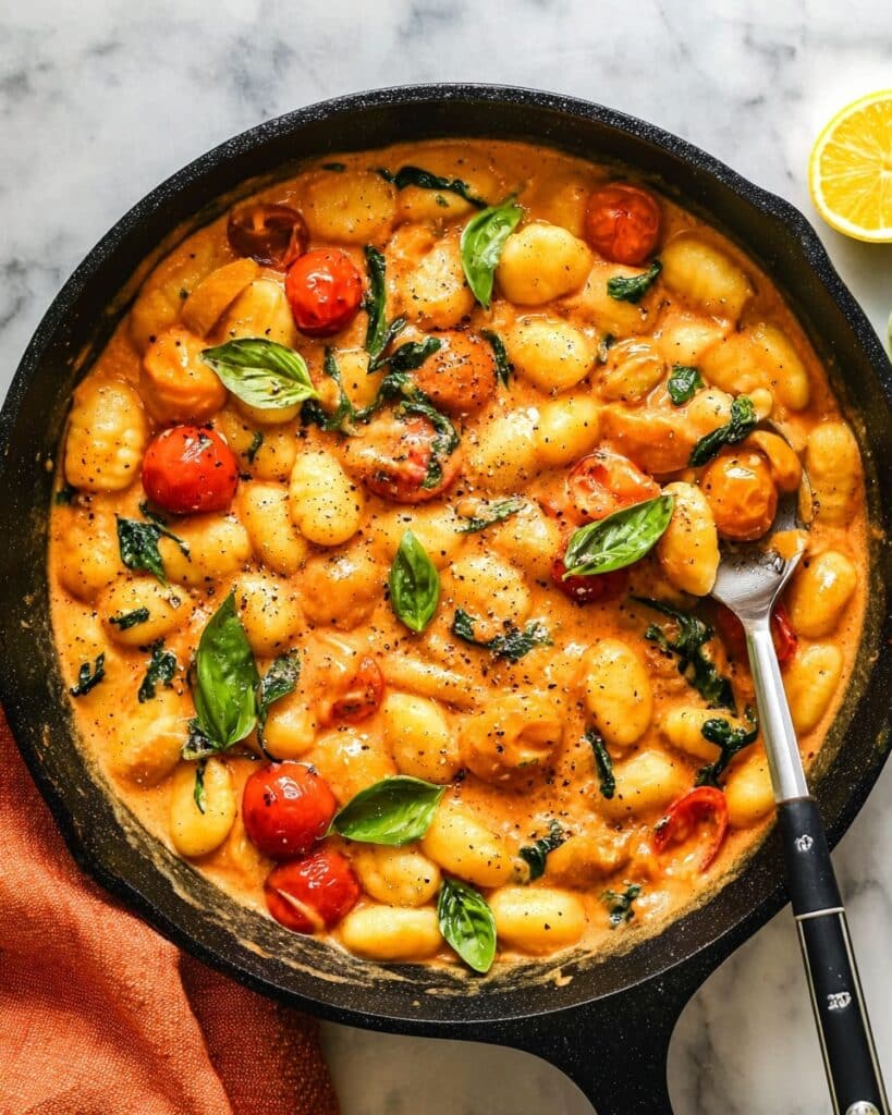 Creamy Roasted Tomato Gnocchi (Vegan & Easy to Make) Recipe