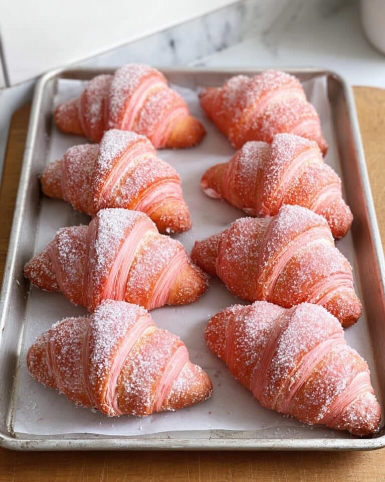 Raspberry Croissant Sourdough Donuts Recipe