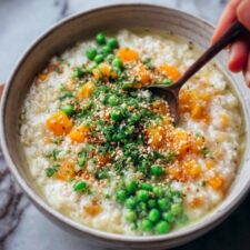 Veggie Rice Congee Recipe