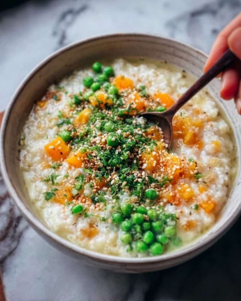 Veggie Rice Congee Recipe