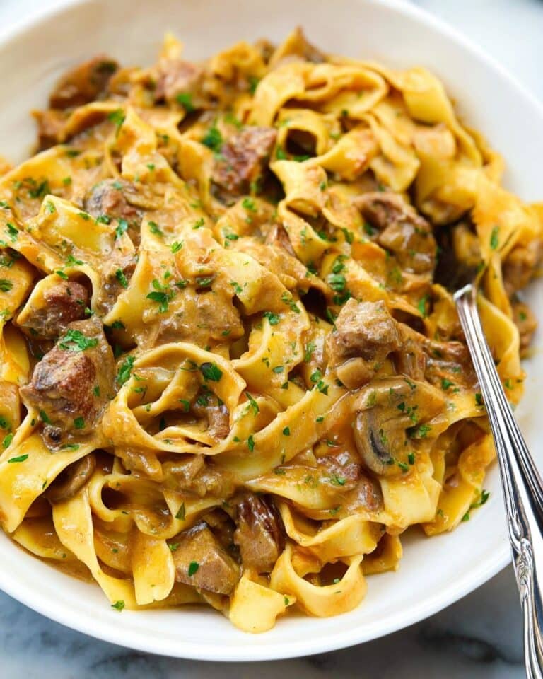 Slow Cooker Beef and Noodles Recipe