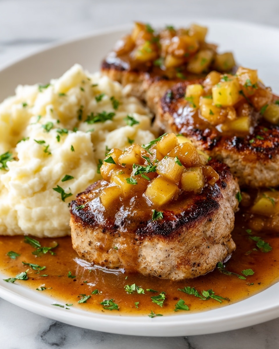 Apple Chutney Pork Chops Recipe