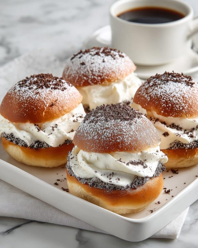 Coffee Cream-Filled Donuts Recipe