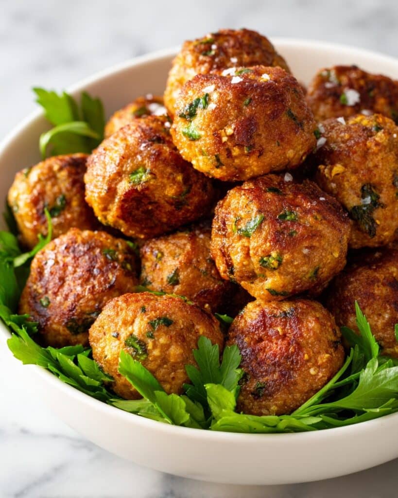 Crispy Lamb Meatballs Recipe