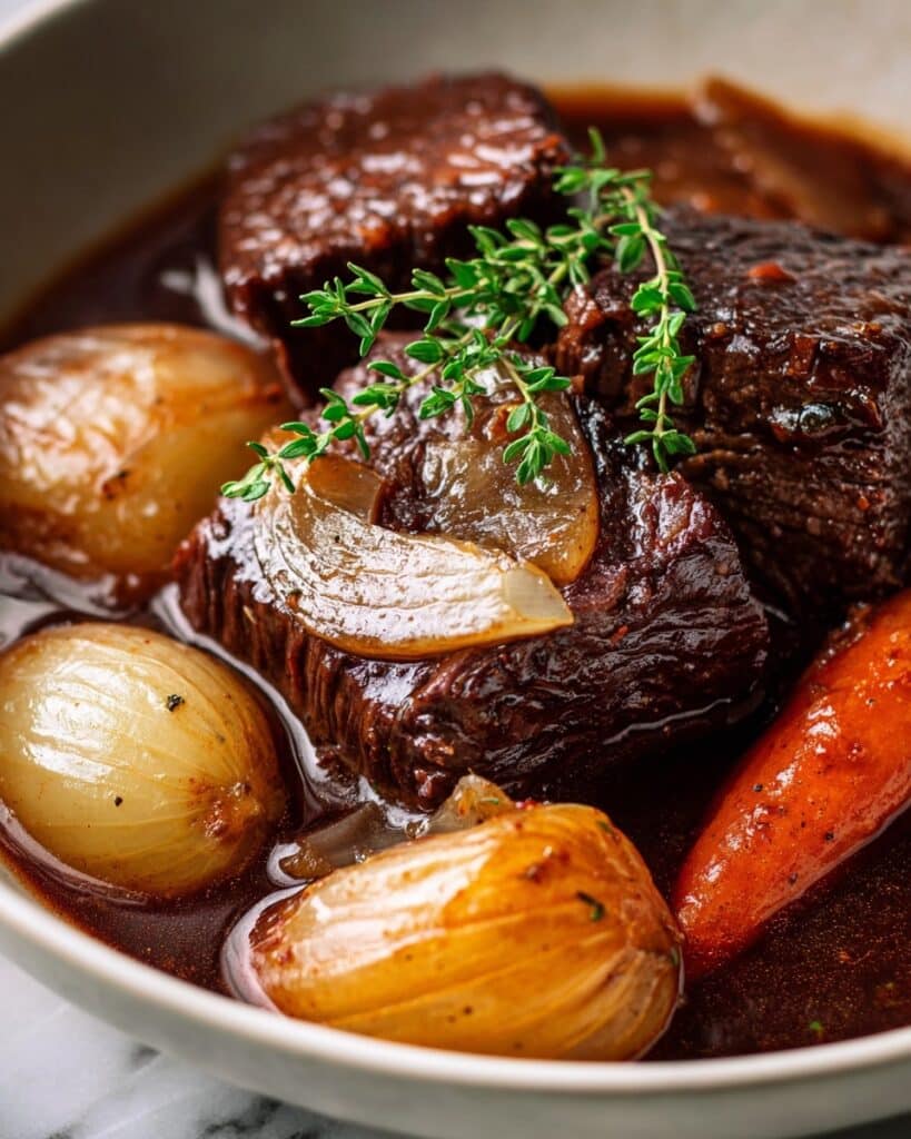 Braised French Onion Beef Roast Recipe