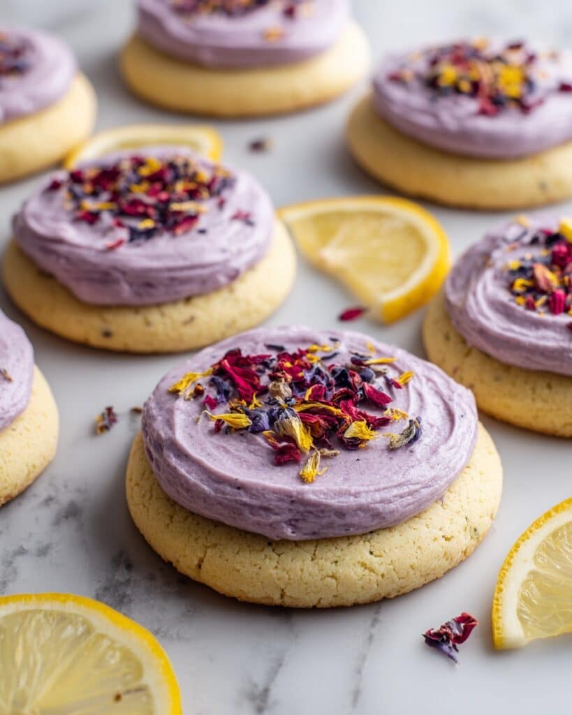 Soft Lemon Blueberry Cookies Recipe