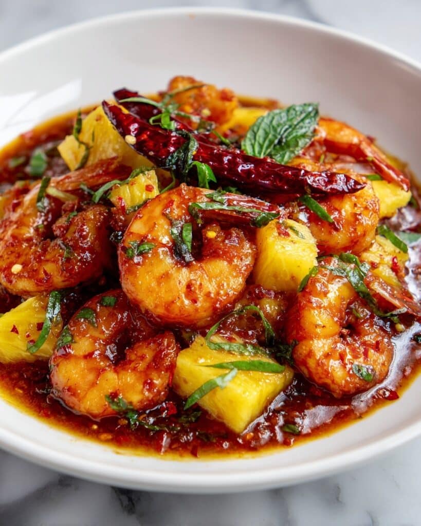 Sweet Chili Pineapple Shrimp: A Tropical Flavor Adventure Recipe