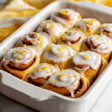 Lemon Rolls with Lemon Glaze Recipe