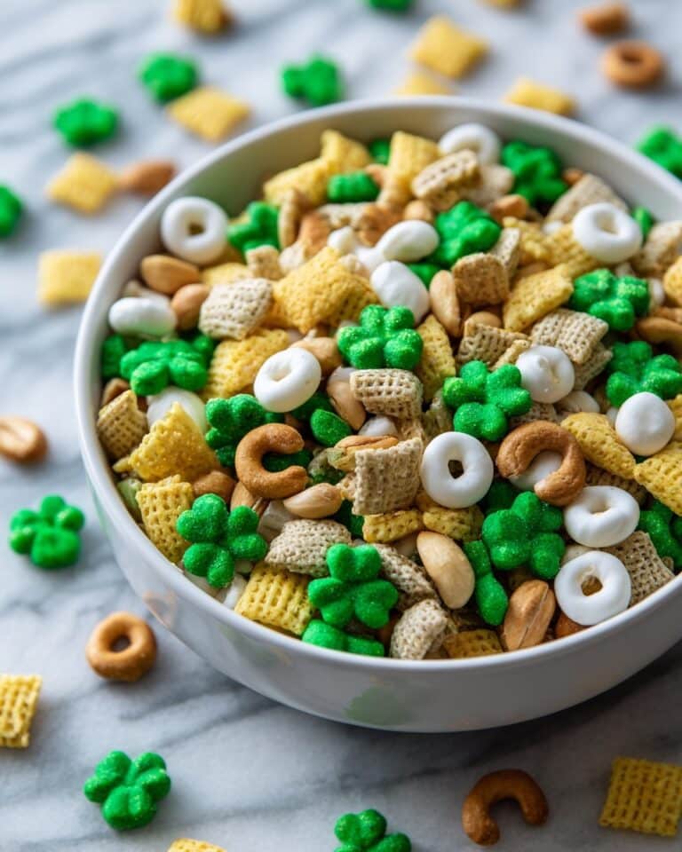 Irresistible 5 Minute St. Patrick’s Day Snack Mix Recipe
