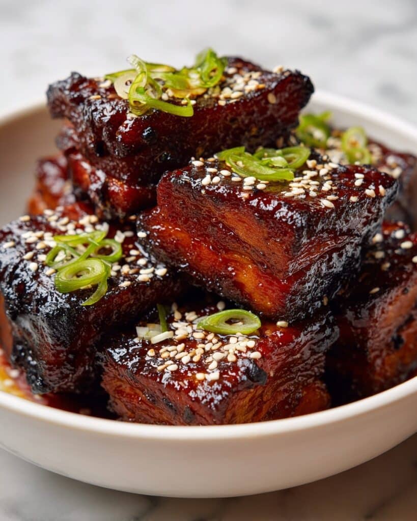 Korean Pork Belly with Sweet Soy Glaze Recipe