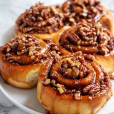 Pecan Pie Cinnamon Rolls Recipe