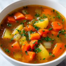 Hearty Vegetable Soup with Fresh Herbs and Optional Add-ins Recipe