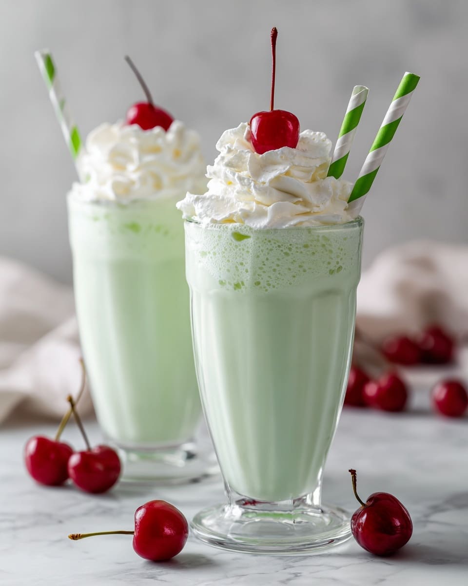 Boozy Shamrock Shake – Creamy Mint Chocolate St. Patrick’s Day Milkshake Recipe