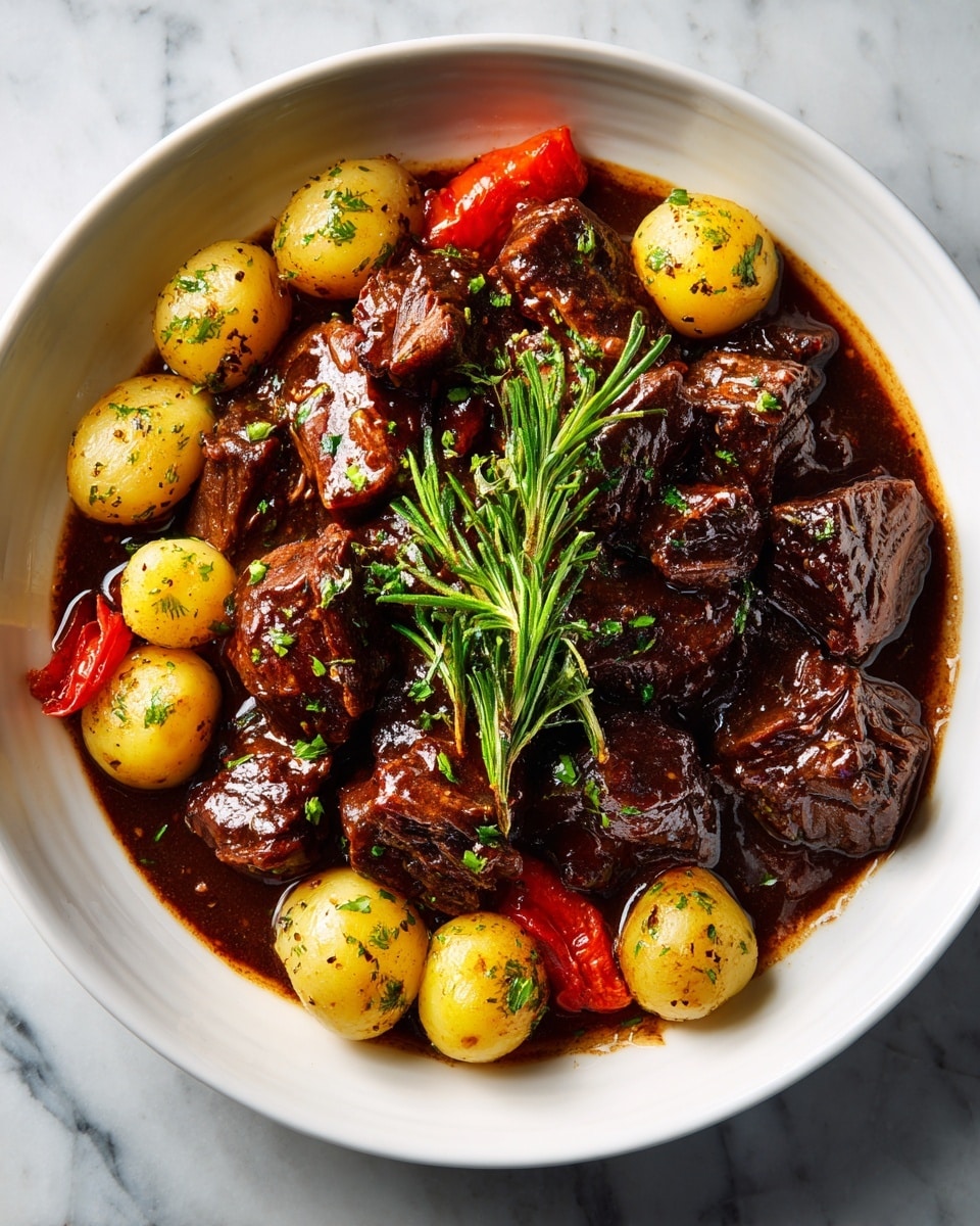 Tender Korean Beef Stew Galbi Jjim Recipe Easy Rich Savory Sauce Recipe