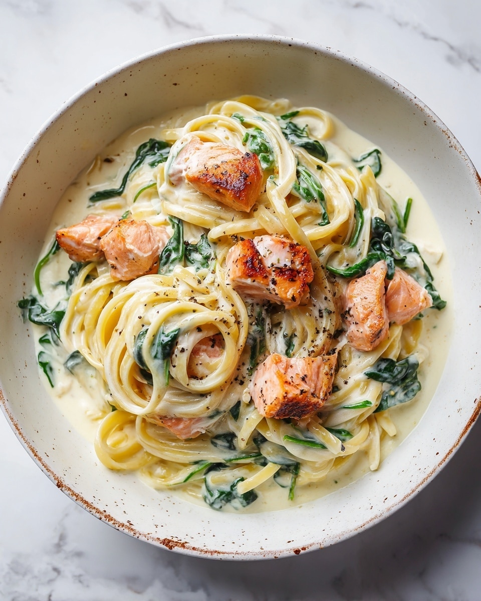 Creamy Smoked Salmon Carbonara Recipe