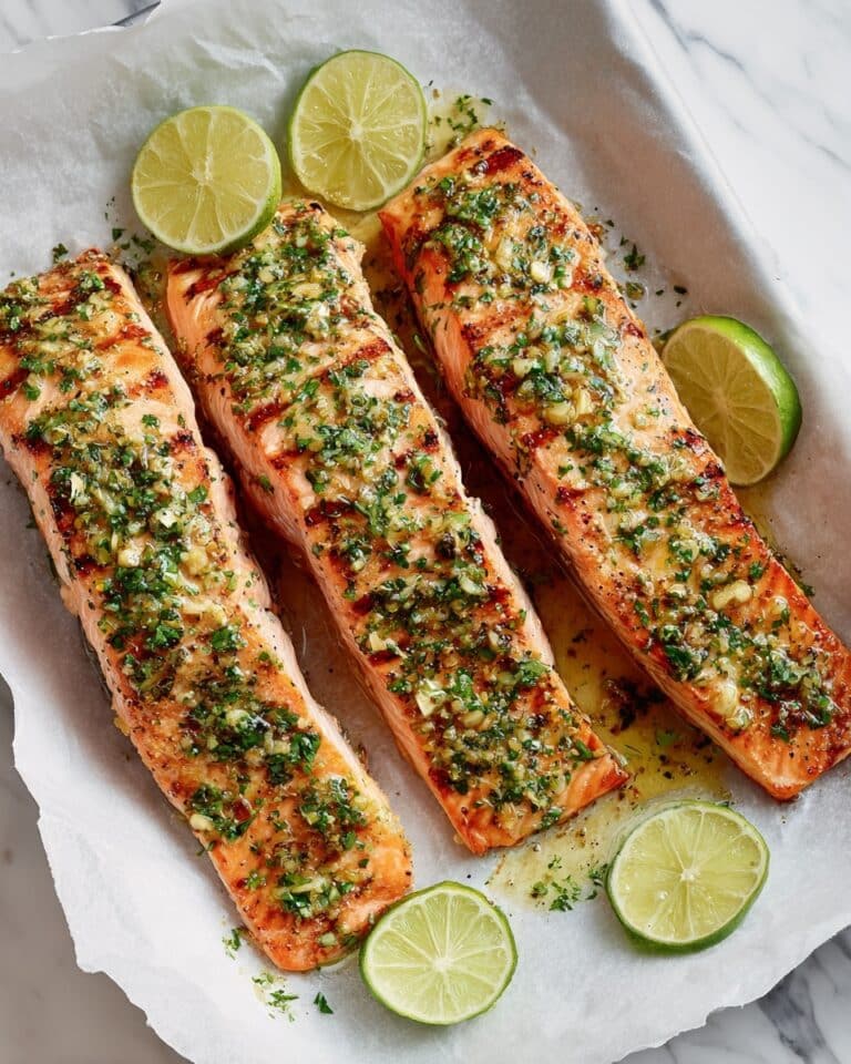 Garlic Butter Baked Salmon Recipe