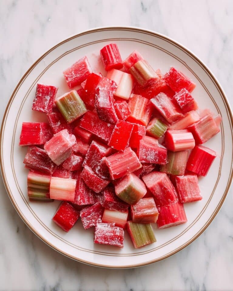 Rhubarb Simple Syrup Recipe