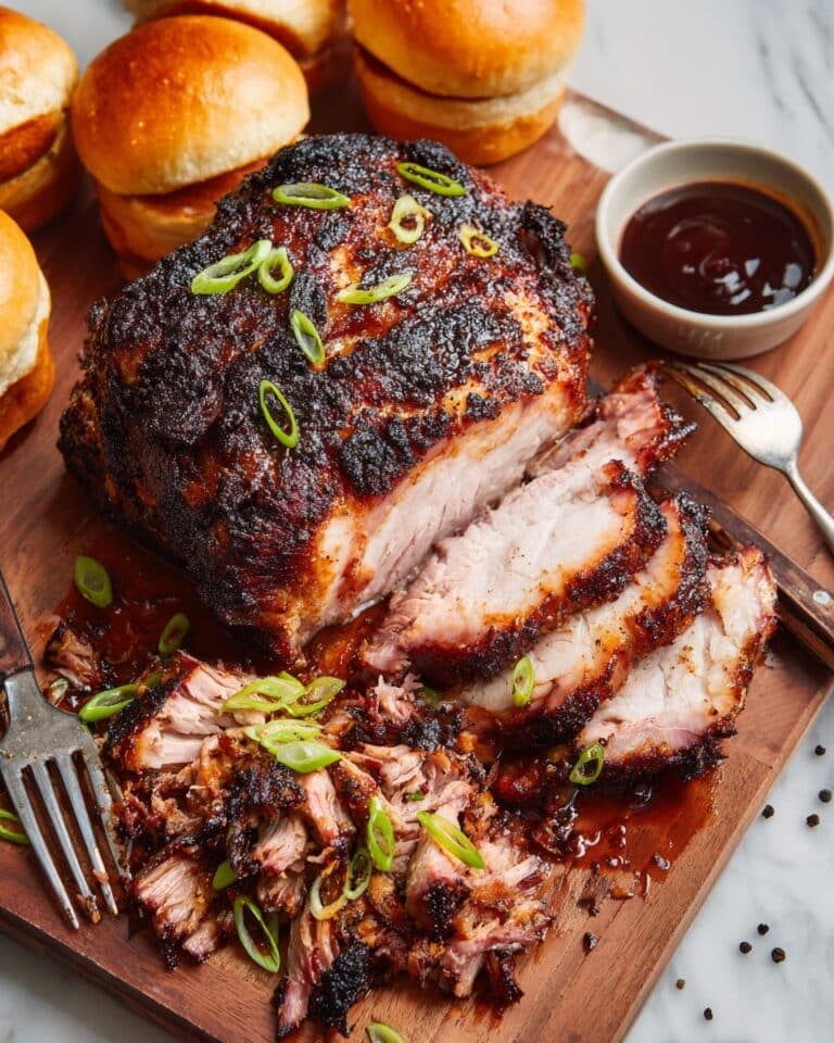 Oven-Roasted Boston Butt Pork Roast with Dry Rub and Shredded Serving Recipe
