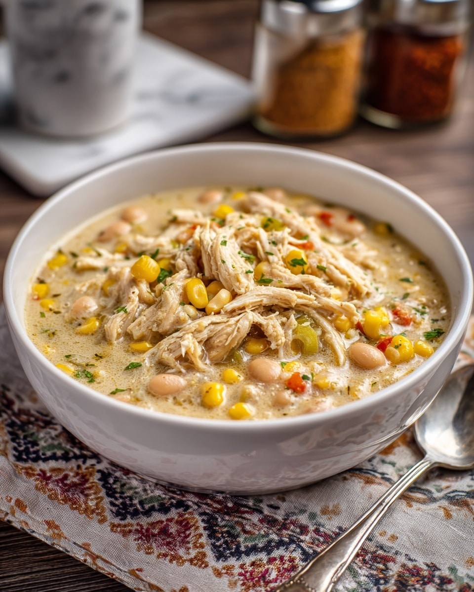 Mouthwatering Mediterranean White Chicken Chili Recipe