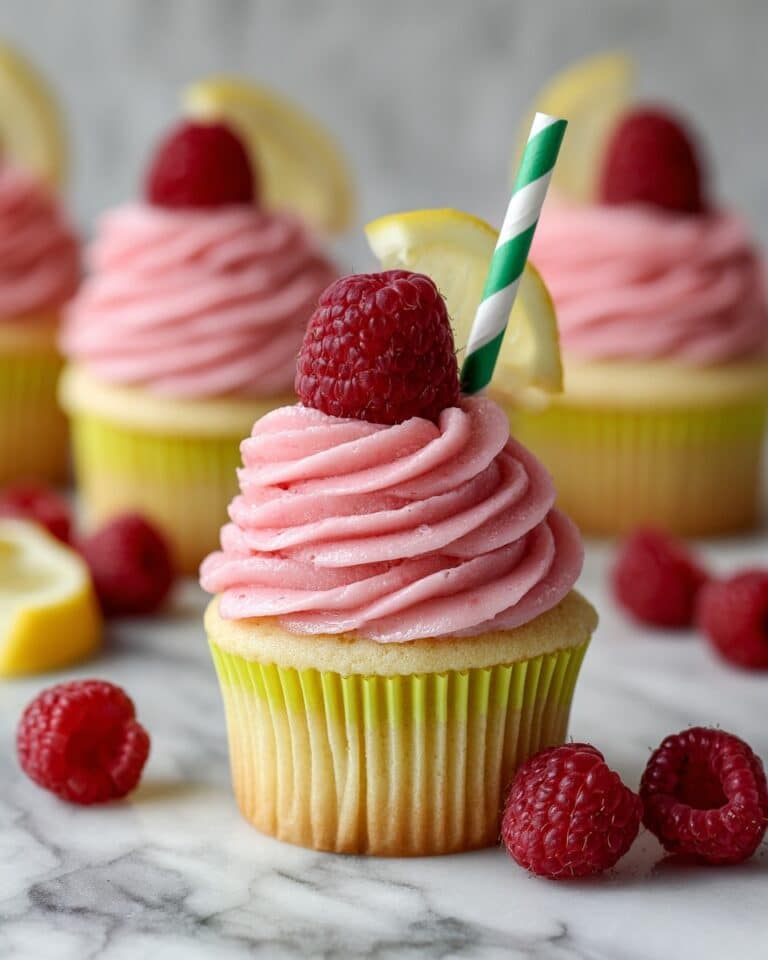 Raspberry Lemonade Cupcakes Recipe