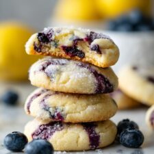 Lemon Blueberry Cheesecake Cookies Recipe