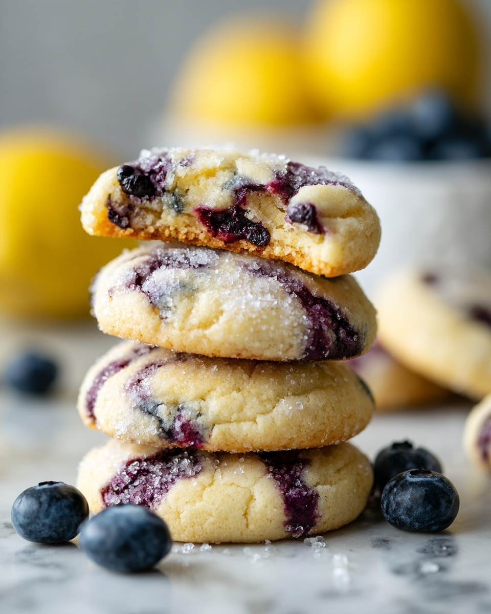 Lemon Blueberry Cheesecake Cookies Recipe