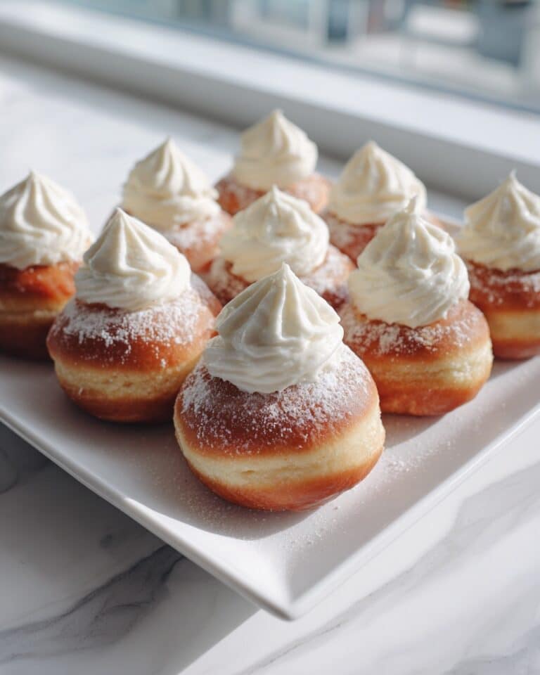 Irresistibly Fluffy Korean Milk Cream Donut Recipe