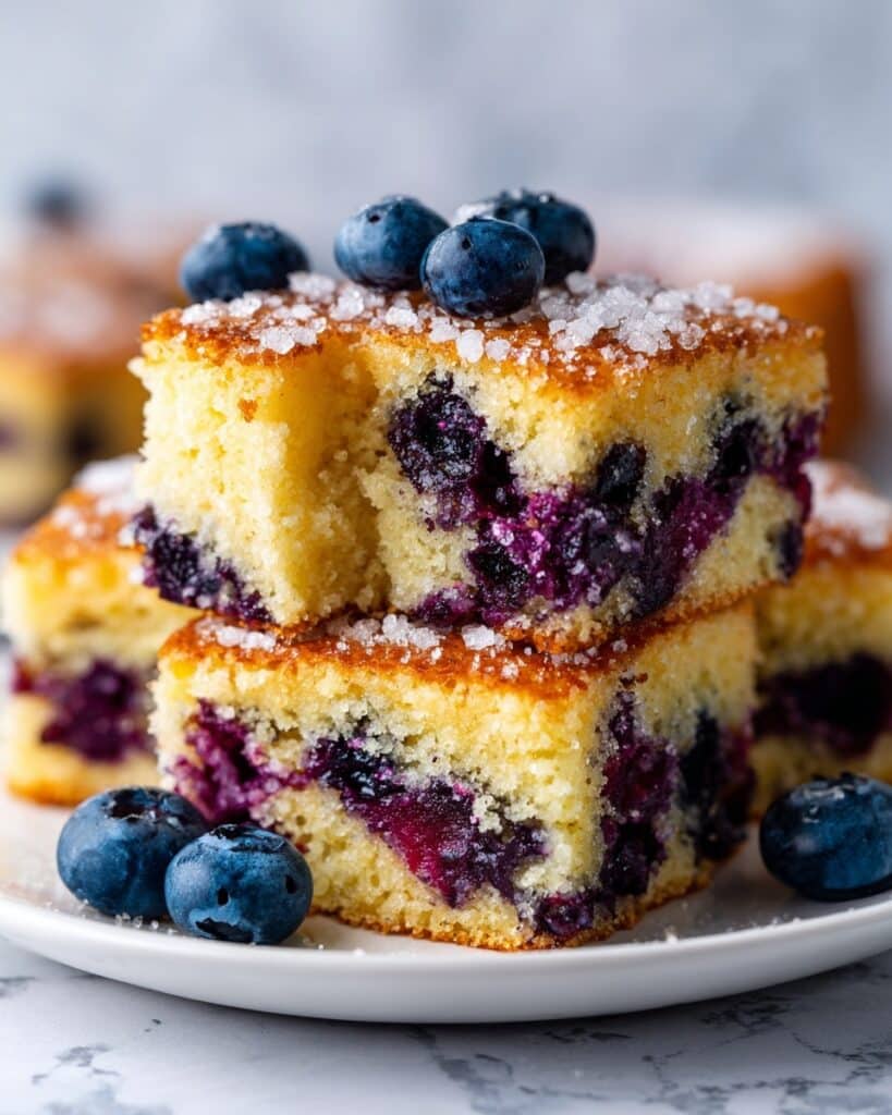 Blueberry Lemon Dump Cake Recipe