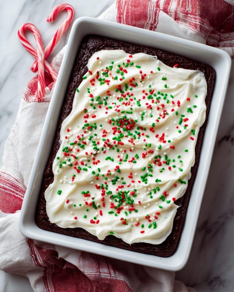 Christmas Jello Poke Cake Recipe