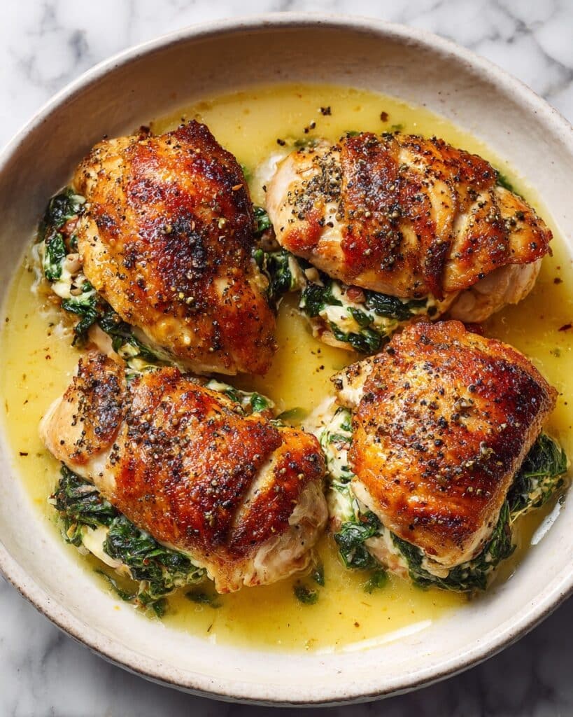 Spinach Ricotta Chicken Recipe