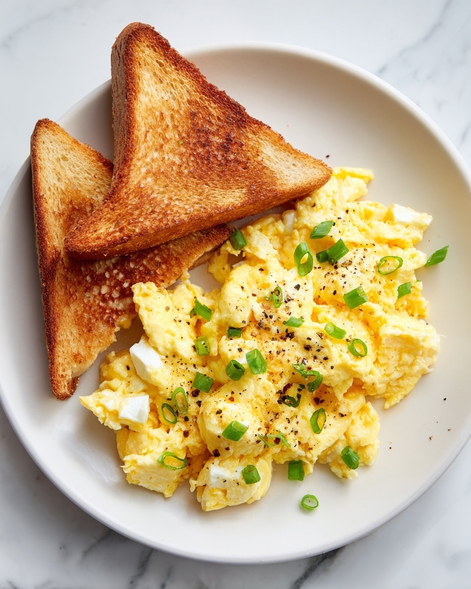 Quick and Easy Cottage Cheese Scrambled Eggs Recipe