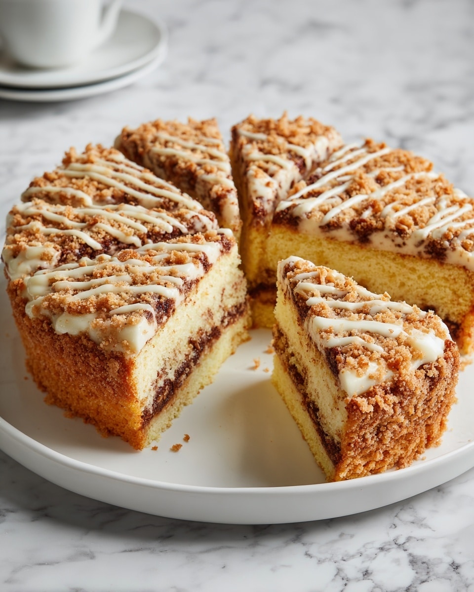Toasted Coconut Coffee Cake Recipe