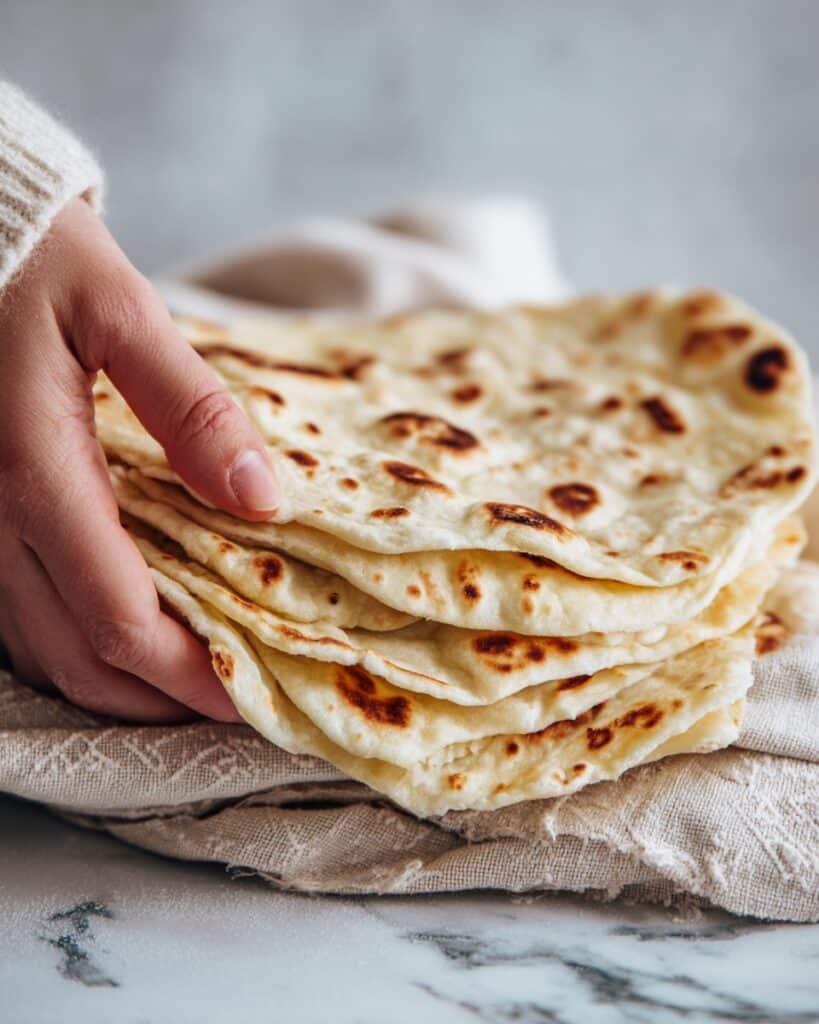 Easy Homemade Flour Tortillas Recipe