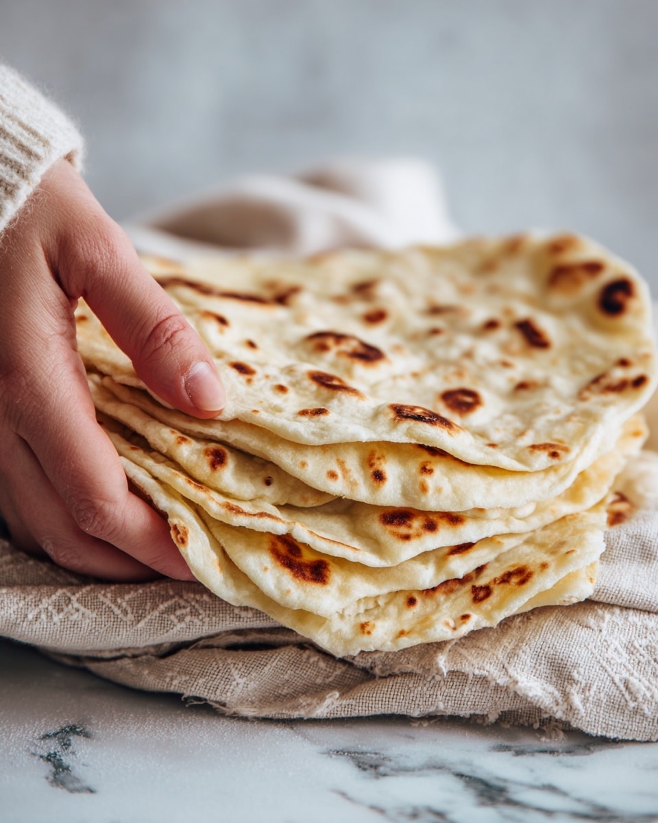 Easy Homemade Flour Tortillas Recipe