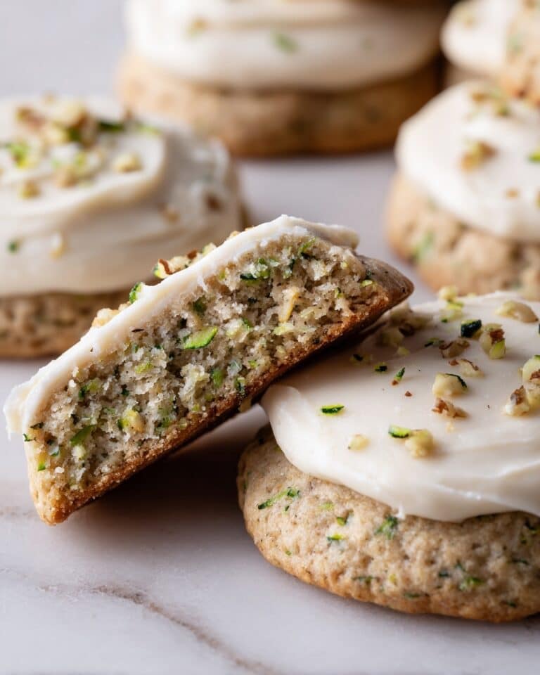 Zucchini Cookies with Cream Cheese Frosting Recipe