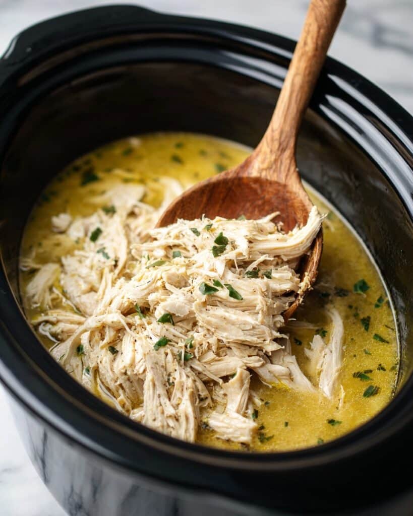 Slow Cooker Salsa Verde Chicken Recipe