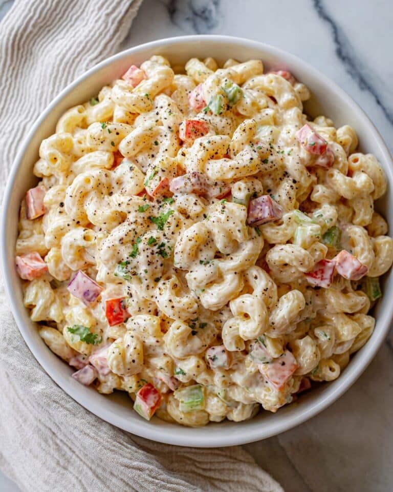 Creamy Macaroni Salad – Classic and Delicious Recipe