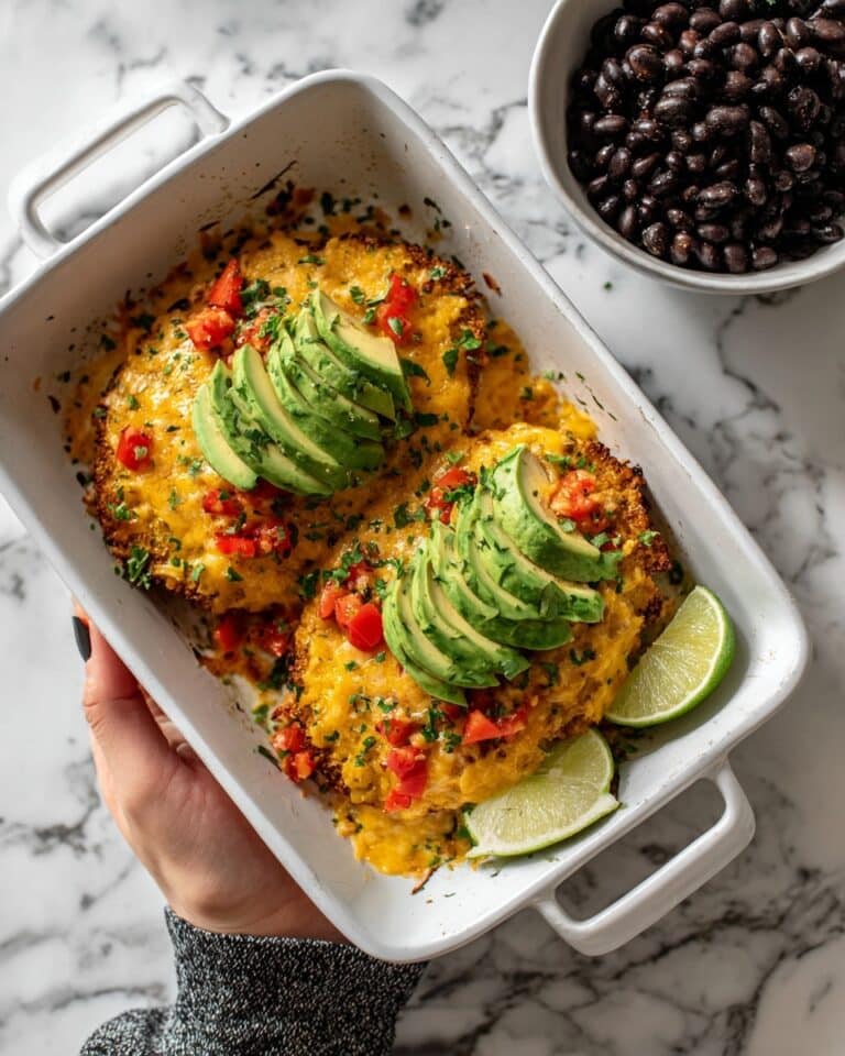 Crispy Baked Salsa Chicken with Avocado Recipe
