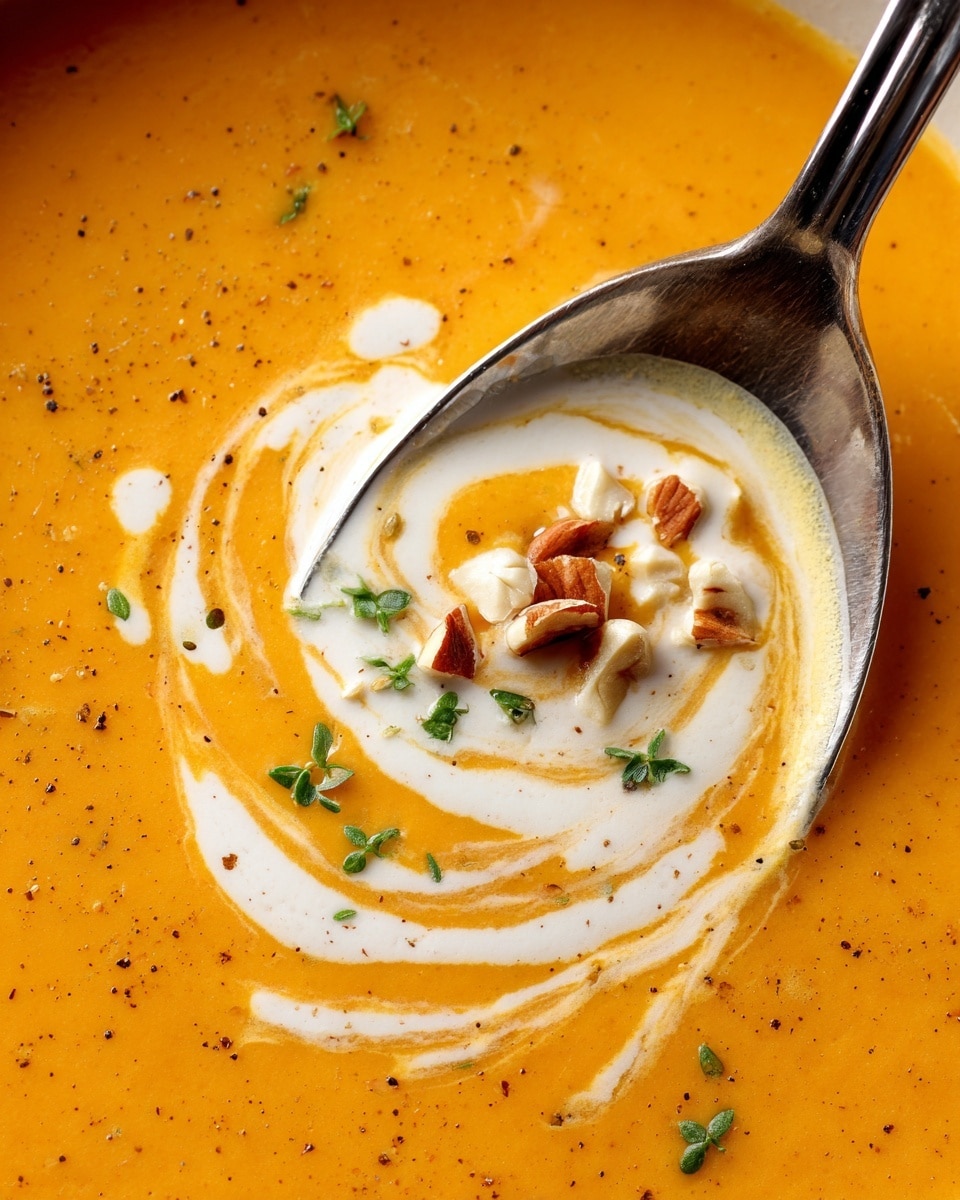 Slow Cooker Sweet Potato Soup with Almond Butter and Spices Recipe