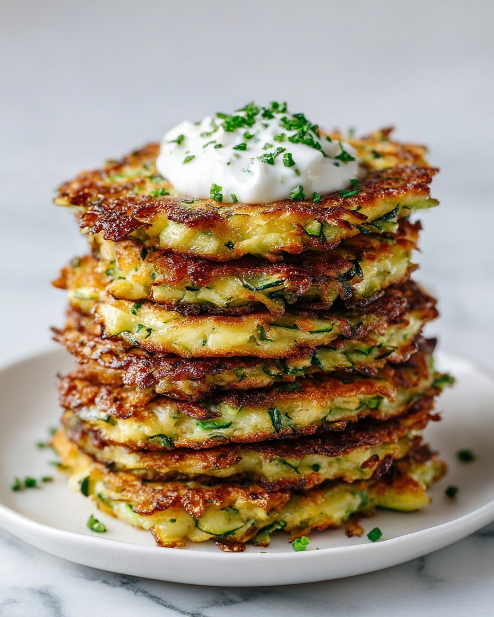 Keto Low Carb Zucchini Fritters Recipe