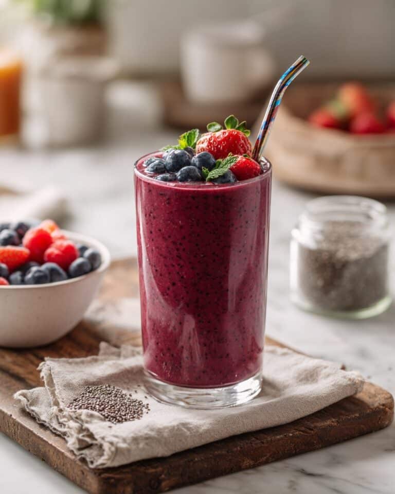 Berry Chia Smoothie Recipe