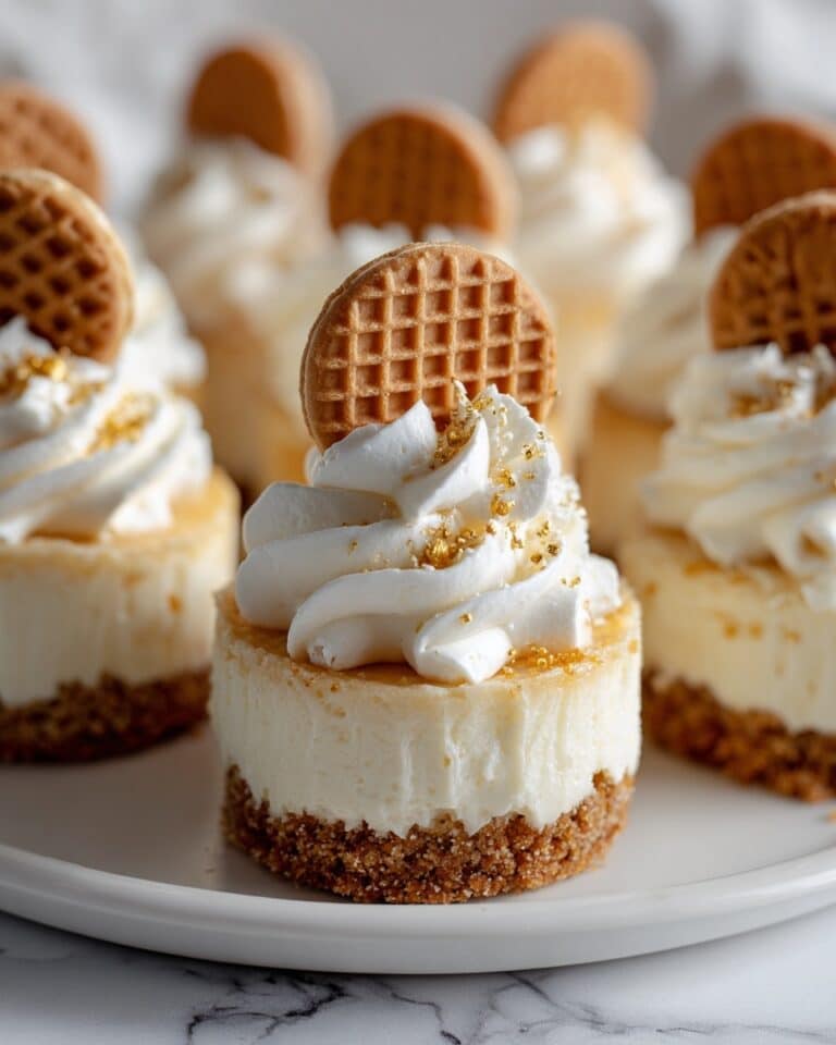 Mini Biscoff Cheesecakes Recipe