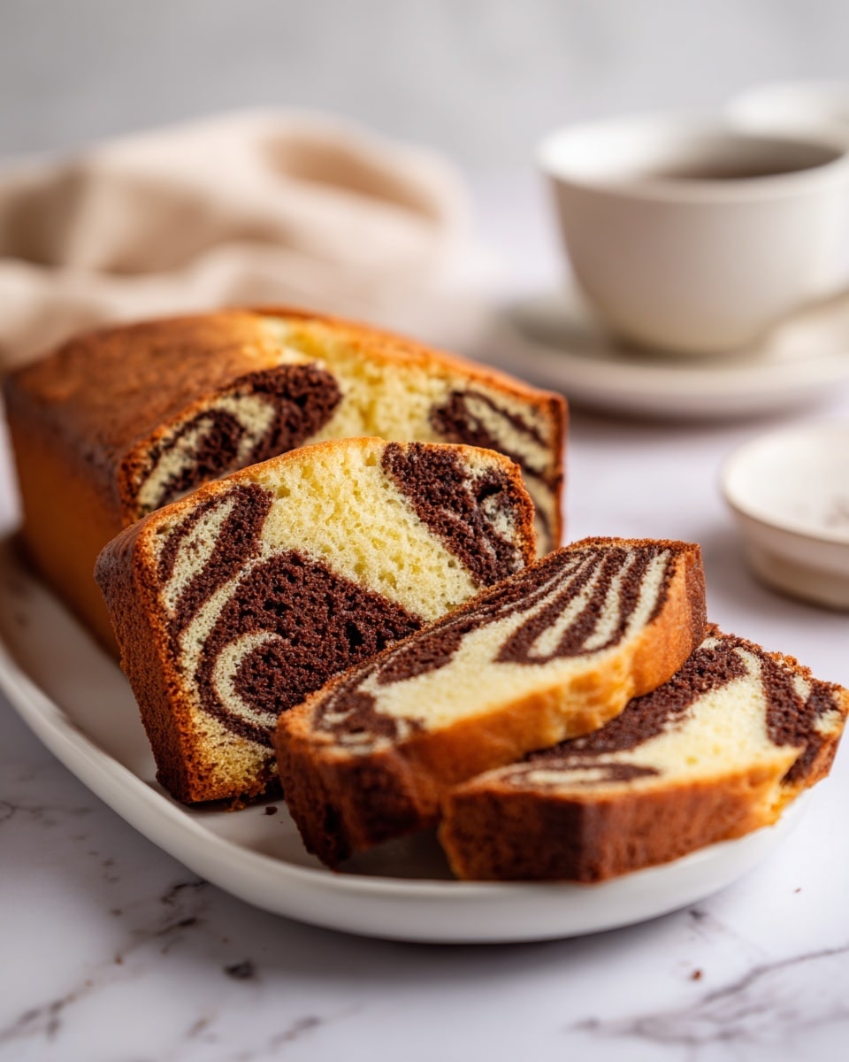 Moist Marble Cake – Easy and Delicious Recipe