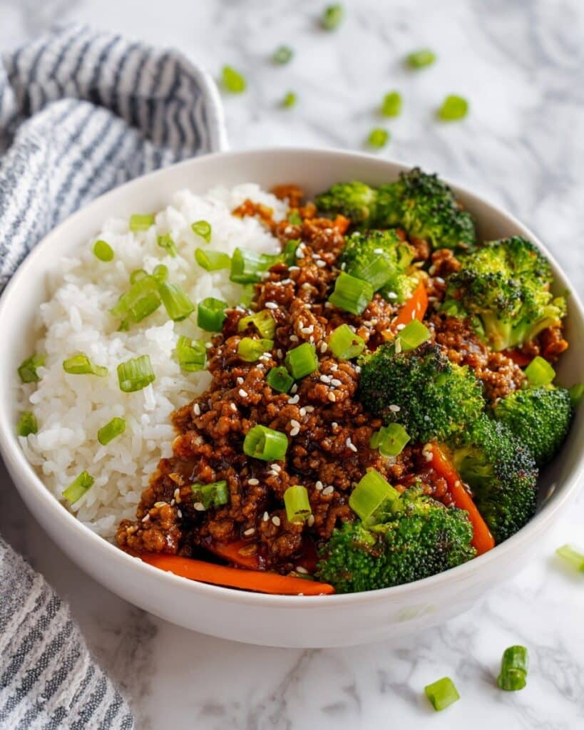 Ground Turkey Teriyaki Stir Fry Recipe