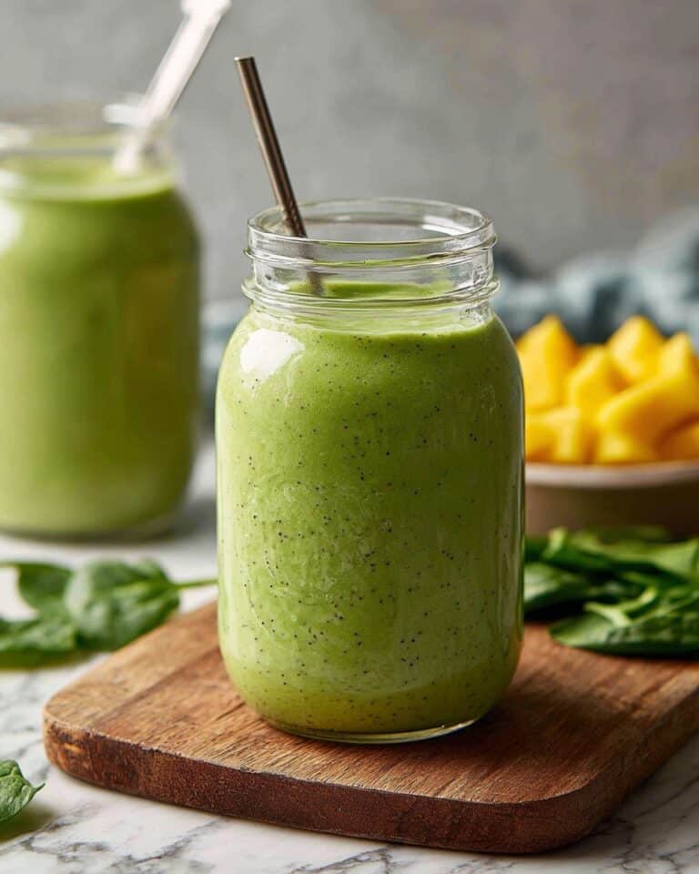 Green Protein Smoothie (No Banana) Recipe