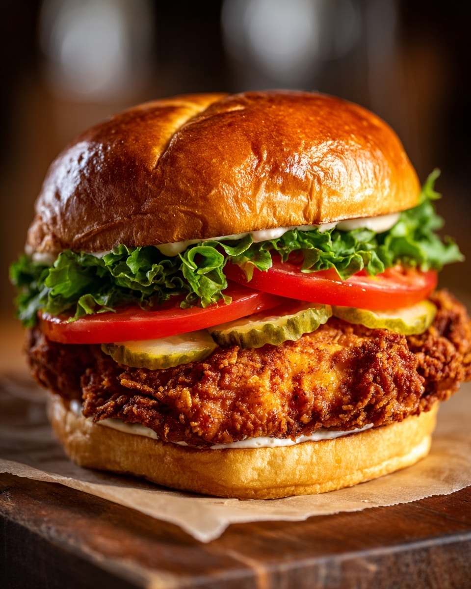 Cowboy Butter Crispy Chicken Sandwich Recipe