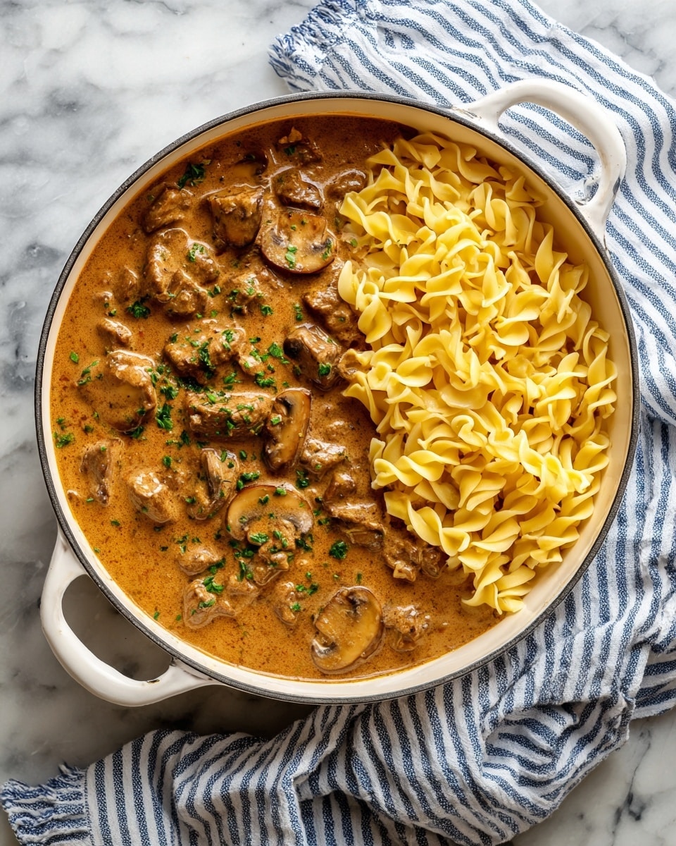 Creamy Beef Stroganoff Recipe for Cozy Nights In Recipe