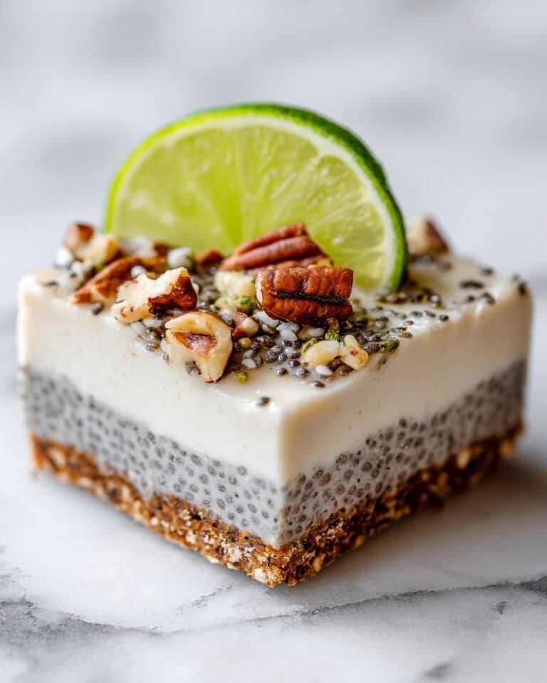 No-Bake Chia Pudding Bars Recipe