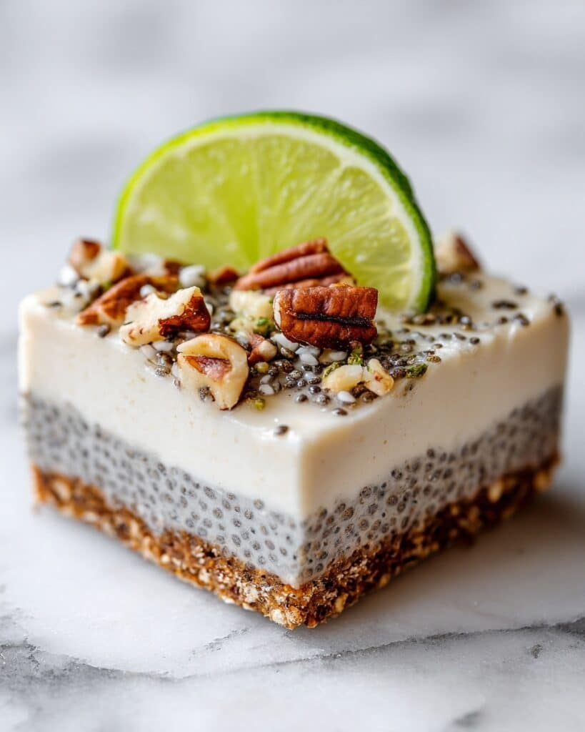No-Bake Chia Pudding Bars Recipe