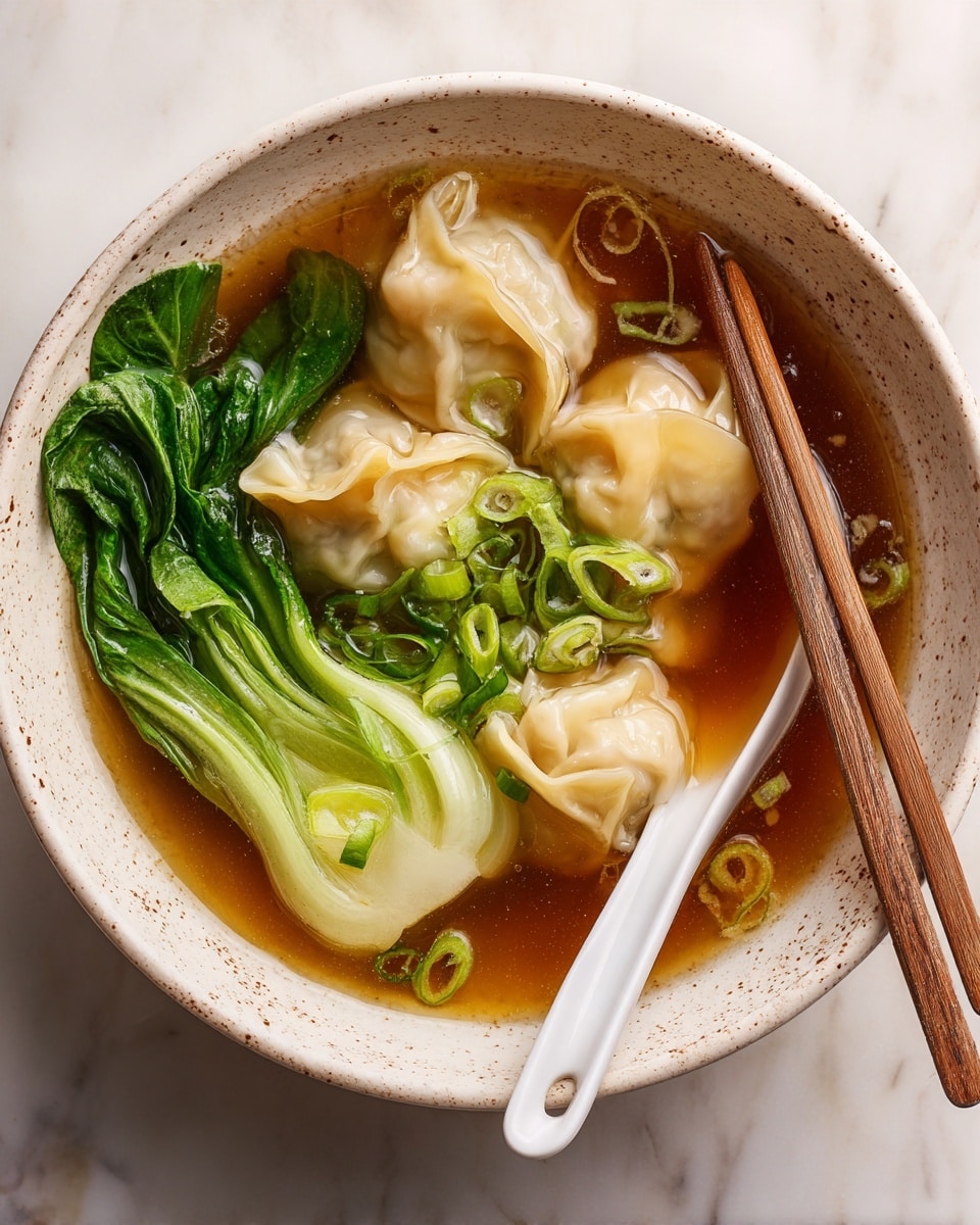 Shrimp Wonton Soup (鲜虾云吞) Recipe